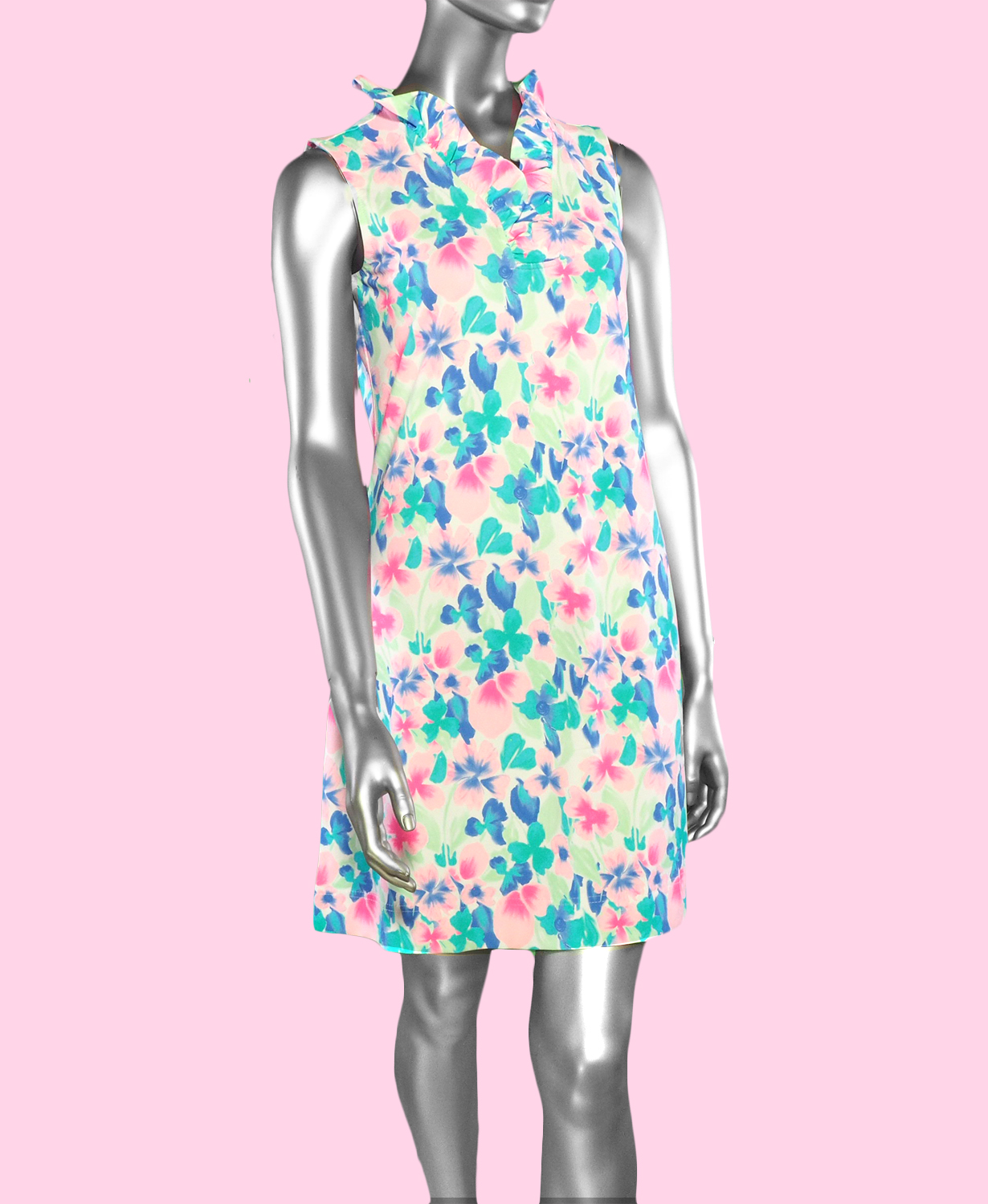 Lulu b ruffle neck dress deals