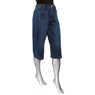 Tribal Audrey Capri Palazzo Jean- Realblue . Tribal Style: 5363O-2020-2481