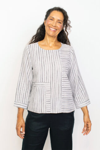 Habitat Easy Linen Bamboo Pocket Pullover- Gull . Habitat Style: 42520 Gull