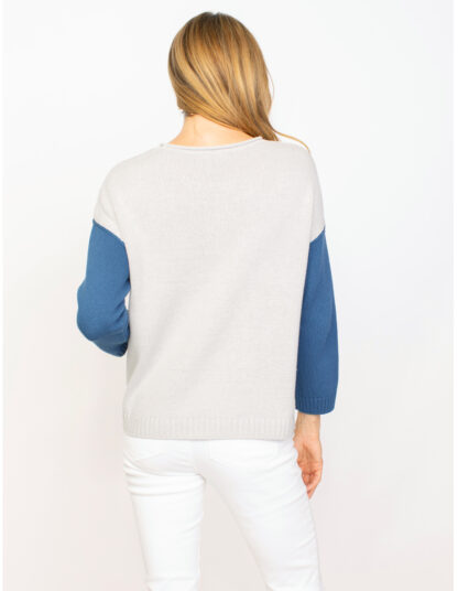 Habitat Color Block Beach Pullover- Twilight . Habitat Style: 80310 Back