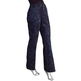 Liverpool Kelsey Flare Trouser- Shadow Floral . Liverpool Style: LM4604SSLP61-SFL