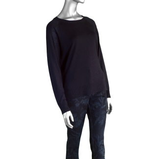 Liverpool Raglan Sweater- Dark Navy . Liverpool Style: LM8397SK21