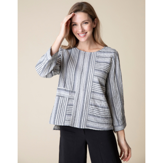 Habitat Change Your Stripes Pullover- Iron . Habitat Style: 45820 IRN