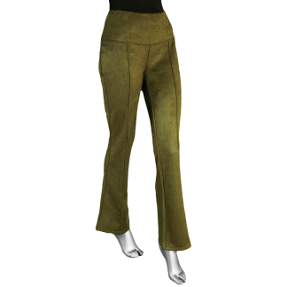 Liverpool Pearl Full Length Flare- Olive . Liverpool Style: LM460SZ23 OLIVE