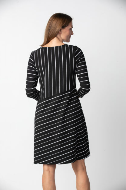 Habitat Savannah Stripe Swing Dress- Black - Image 2