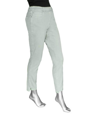 Tribal 5 Pocket Pull On Ankle Pant - Pearl Blue