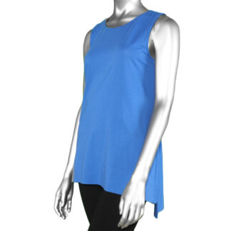 Habitat Deep Hem Long Tank- Sapphire