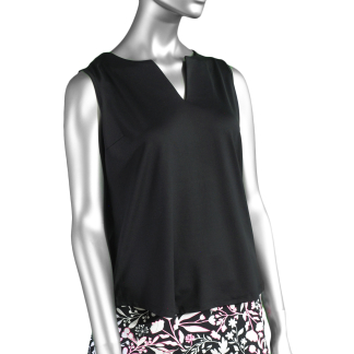 Lulu-B Keyhole Top- Black. Style: SPX0612P BLK
