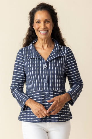 Habitat Newport Knit Downtown Jacket-Navy . Habitat Style: 57105 Navy