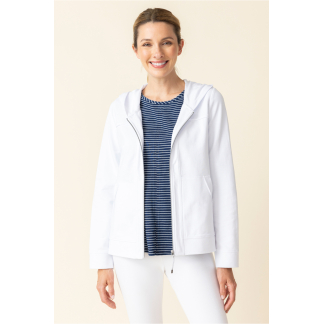 Habitat French Terry Monterey Jacket- White . Habitat Style: 69331 White
