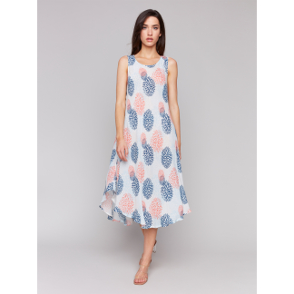 Charlie B Printed Flare Dress- Jasmine. Charlie B Style: C3147RR-514B-P847
