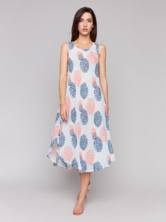 Charlie B Printed Flare Dress- Jasmine. Charlie B Style: C3147RR-514B-P847
