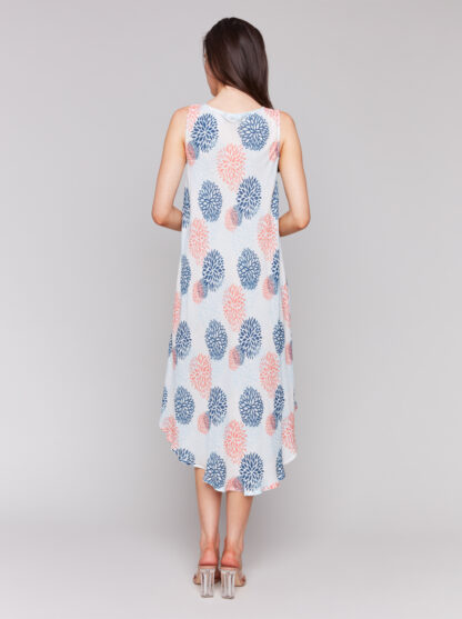 Charlie B Printed Flare Dress- Jasmine. Charlie B Style: C3147RR-514B-P847 Back