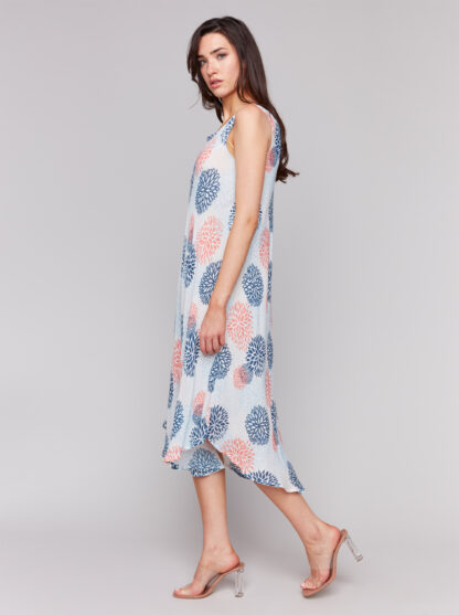 Charlie B Printed Flare Dress- Jasmine. Charlie B Style: C3147RR-514B-P847 Side