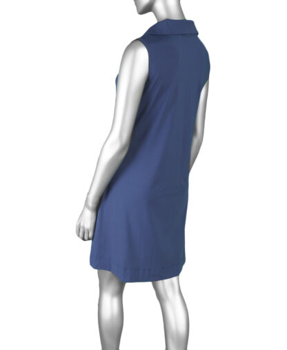 Lulu-B Swing Dress- Navy . Style: SPX4427S NVY Back