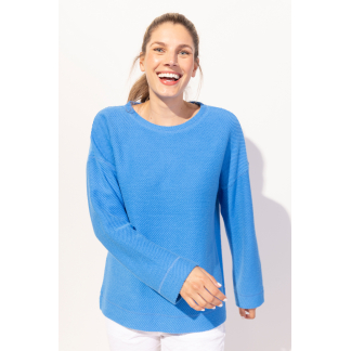 Escape Cool Breeze Terry Sundown Pullover- Riviera