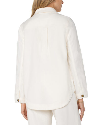 Liverpool Shirt Jacket- Whipped Cream . Liverpool Style: LM1A53QTA Back