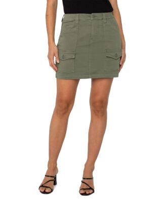 Liverpool Cargo Skort- Martini Olive . Liverpool Style: LM6366L12 Martini Olive