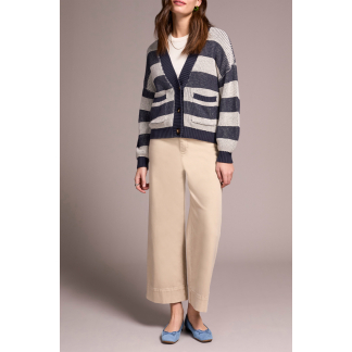 Tribal Sweater Cardigan- Sapphire . Tribal Style: 2253O-576-0805