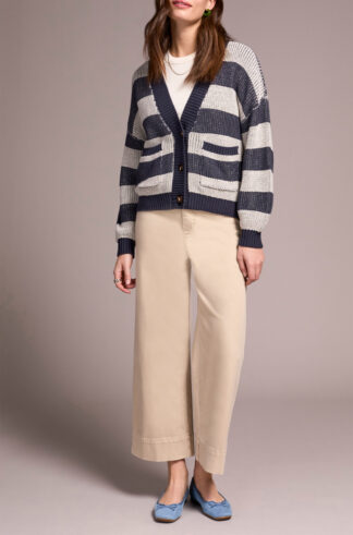 Tribal Sweater Cardigan- Sapphire . Tribal Style: 2253O-576-0805