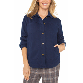 Liverpool Shirt Jacket- Navy Dusk