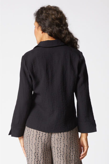 Habitat Express Solid Jill Shirt- Black . Habitat Style: 30690 BLK Back