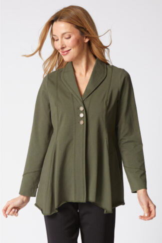 Habitat Stonewash Swing Back Jacket- Forest . Habitat Style: 31528