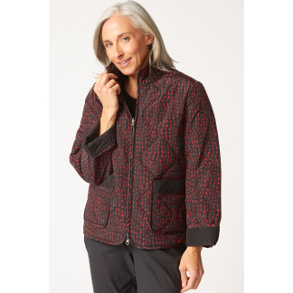 Habitat Reversible Quilt Puffer Jacket- Wine . Habitat Style: 36631