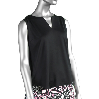 Lulu-B Keyhole Top- Black