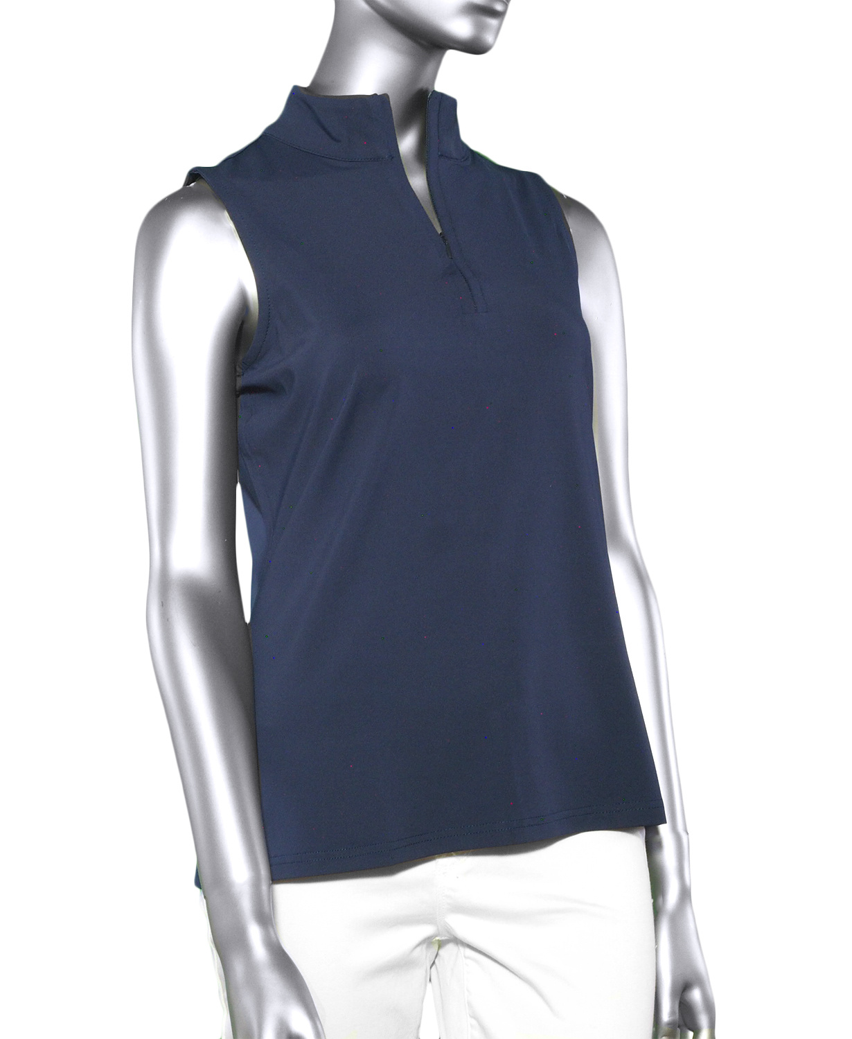 Lulu-B Zip Top- Navy