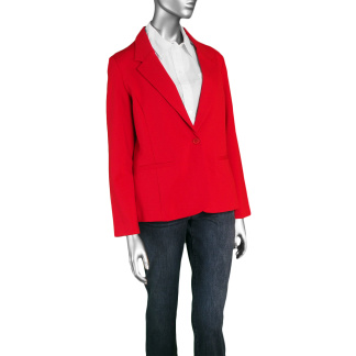 Liverpool Fitted Blazer- Tango Red