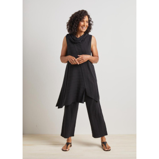 Habitat Tuck Pleat Easy Pant- Black. Style: 16460