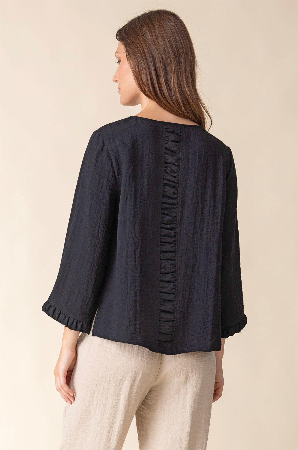 Habitat Express Travel Cindy Top- Black - Image 2