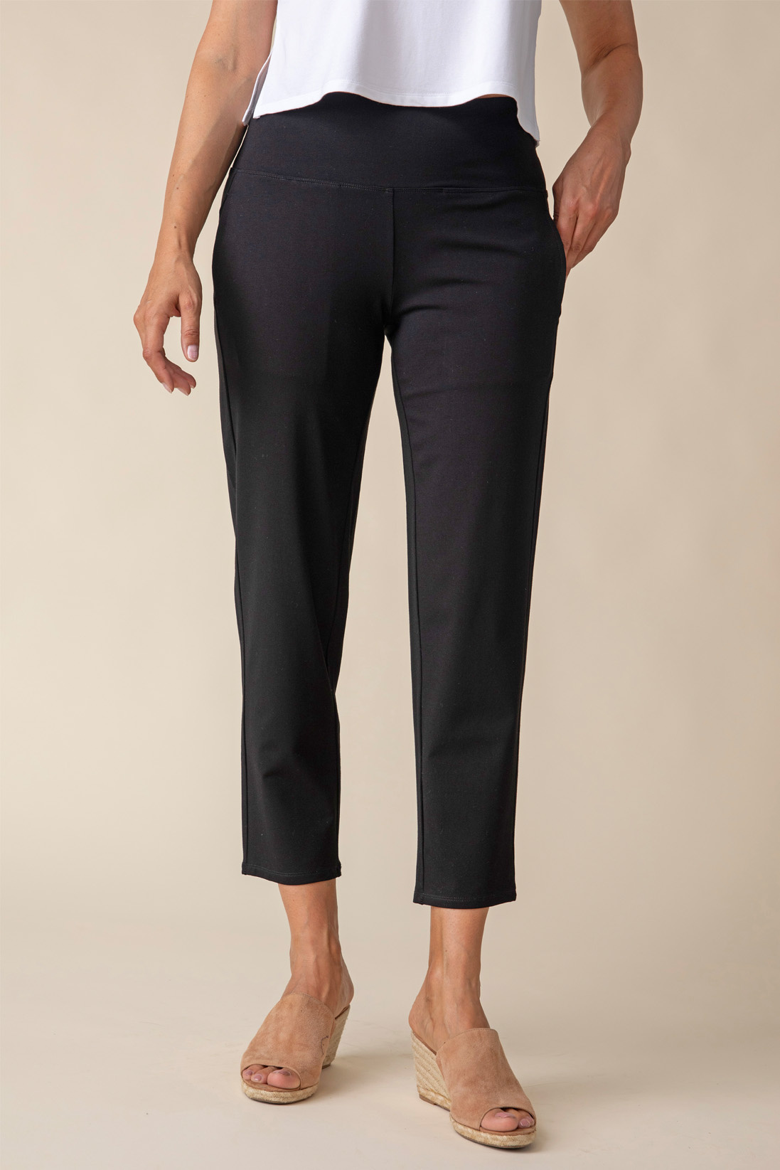 Habitat Straight Pant- Black