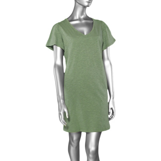 Tribal Flutter Sleeve Dress- Cypress