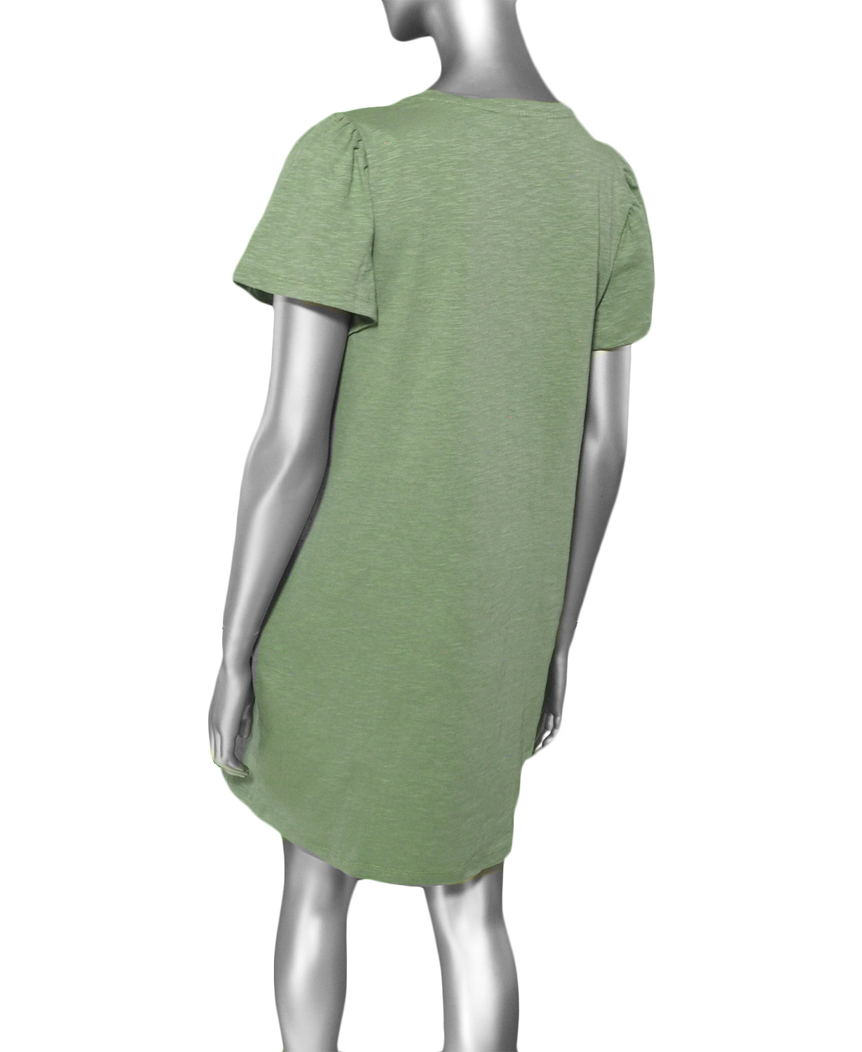 Tribal Flutter Sleeve Dress- Cypress - Image 2