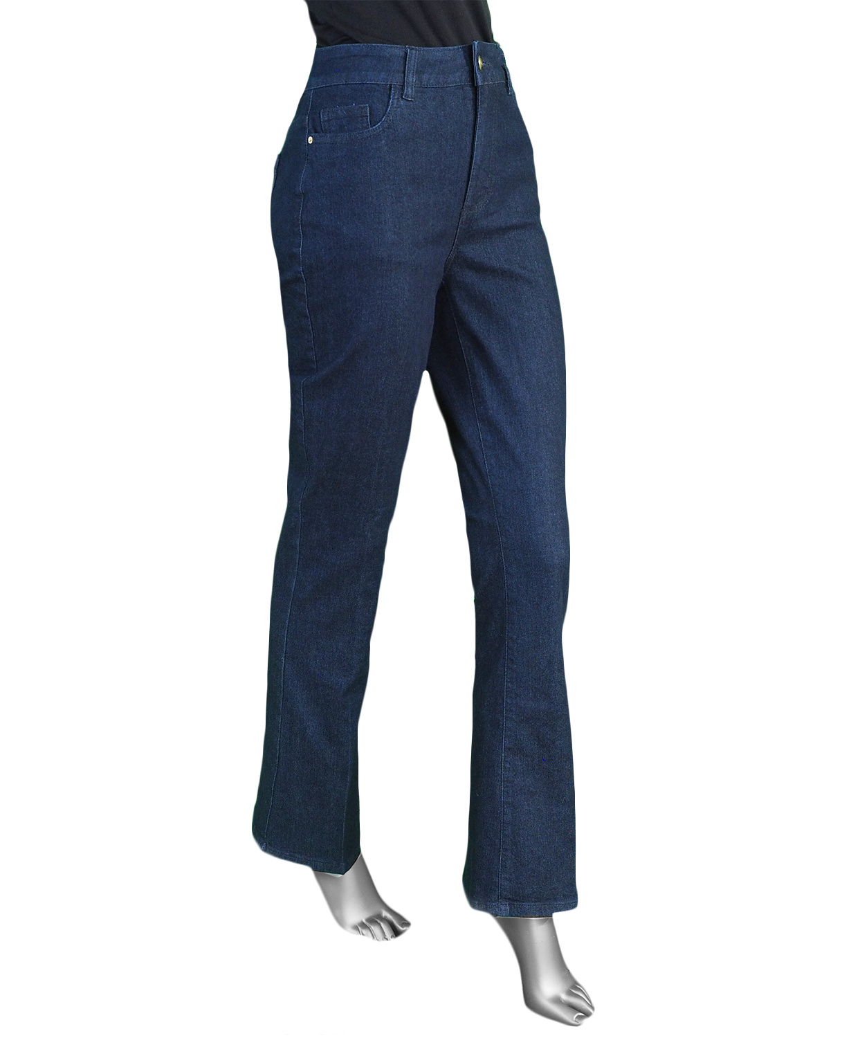 Charlie B Raw Denim Bootcut Leg Pant- Raw