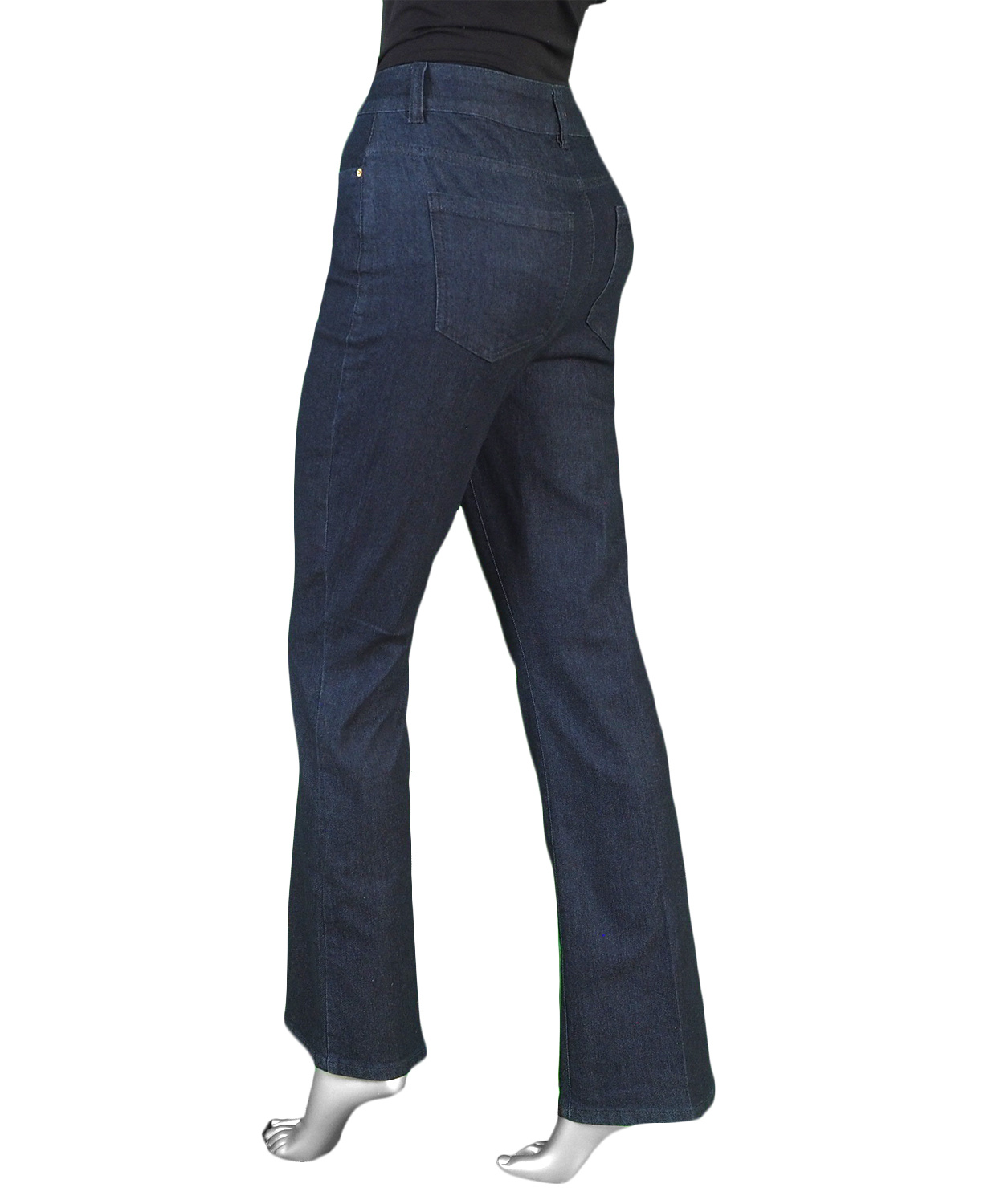 Charlie B Raw Denim Bootcut Leg Pant- Raw - Image 2