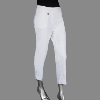 Lulu-B Women's Bangladine® Contemporary Capri- White . Style: BLD 1453 White
