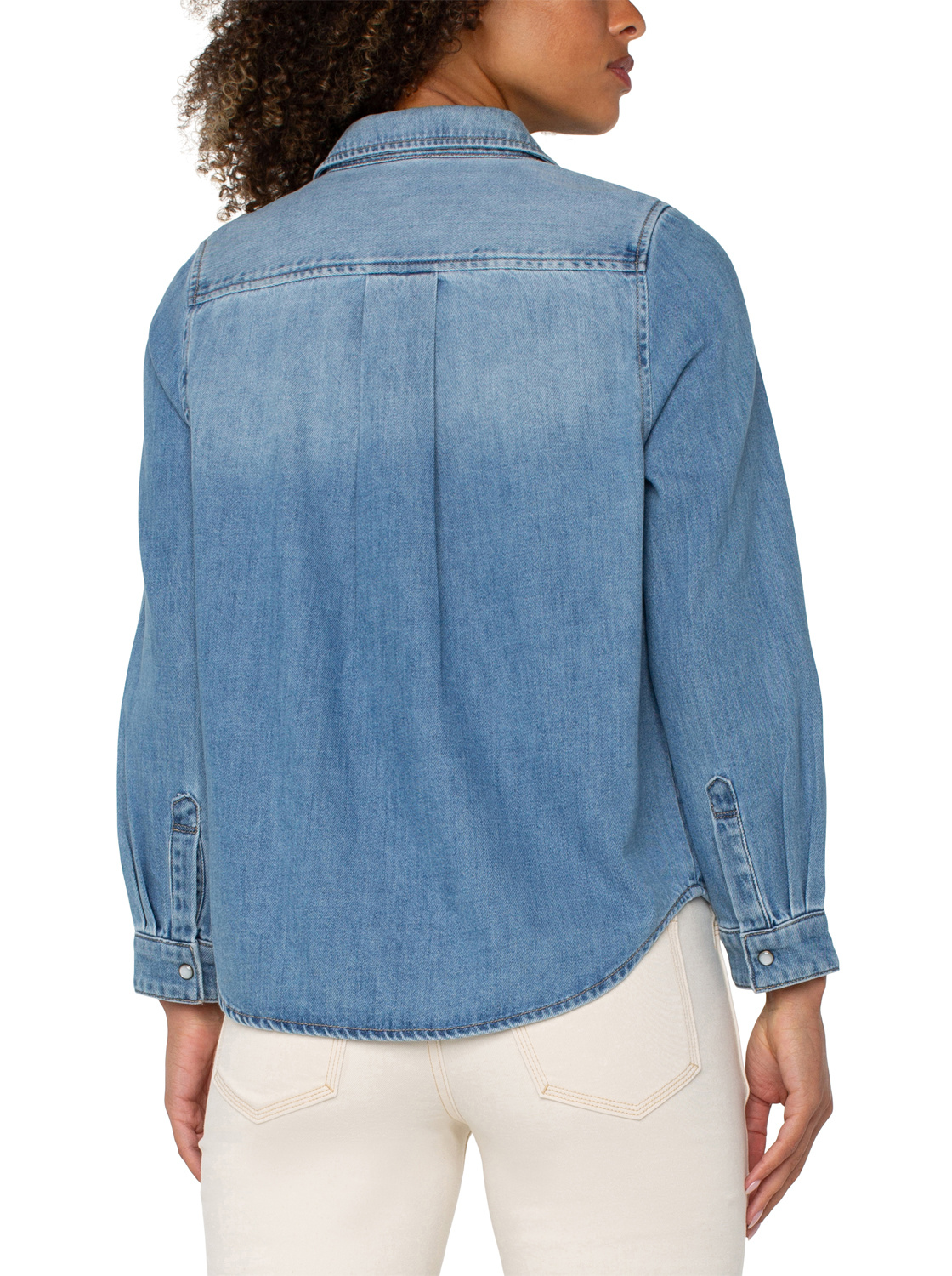 Liverpool Shirt with Pockets- Laguna Negel - Image 3